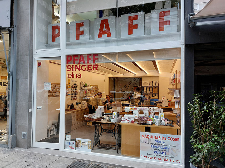 tienda pfaff singer 4